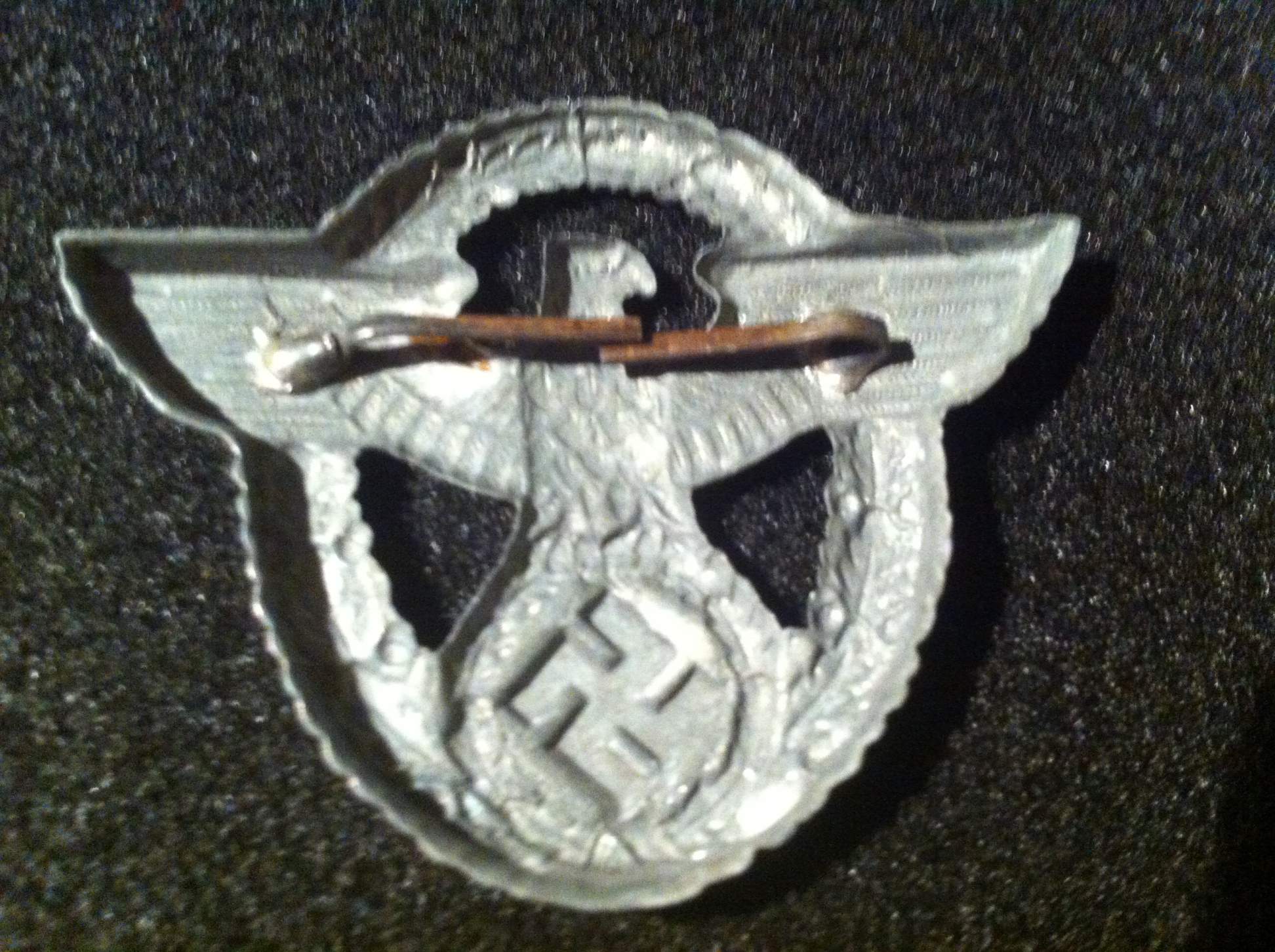 Need Help Police Hat Badge Real Or Fake