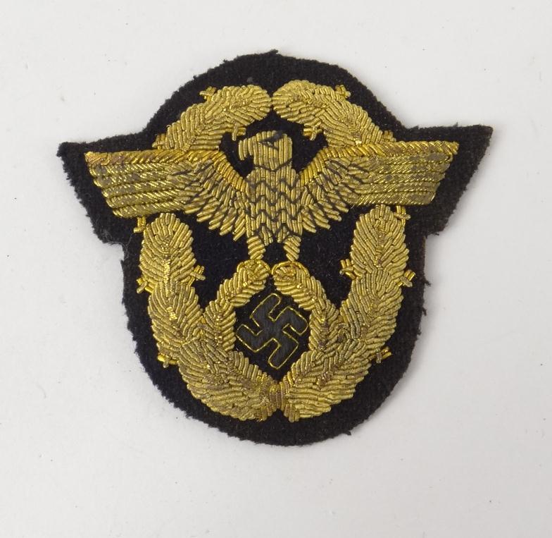 Need Help Police Or Fire Police Gold Bullion Arm Patch