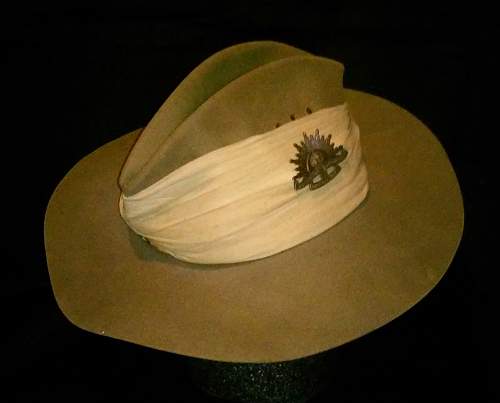 Slouch Hat, RAAF  1945