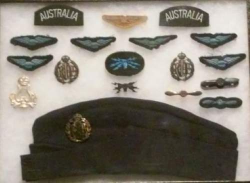 Side Cap Display, RAAF OA's