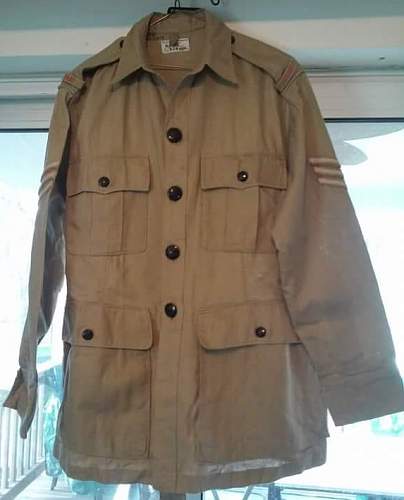 RAAF Flight Sargeant's Aertex Jacket