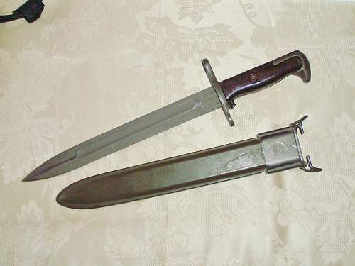 M1 Garand bayonet.........