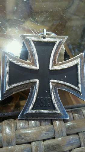 Eisernes Kreuz 2nd Klasse unmarked identification
