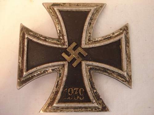 1939 Iron Cross 1st Class