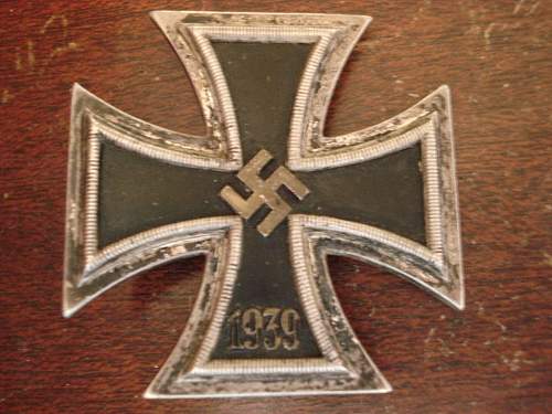 1939 Iron Cross 1st Class