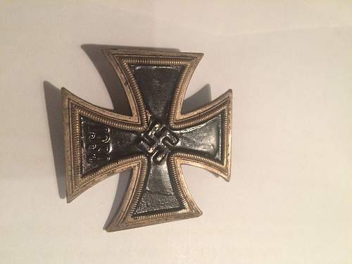 Eisernes Kreuz 1. Klasse, fake or not?