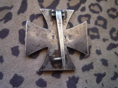 Eisernes Kreuz 1. Klasse, fake or not