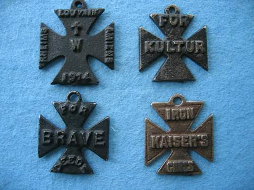 Soviet propaganda Iron crosses