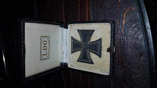 My first Eisernes Kreuz 1. Klasse