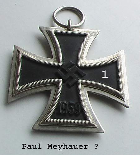 Three 1939 Eisernes Kreuz.