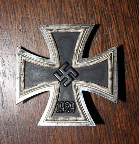 Eisernes Kreuz 1st Klasse.