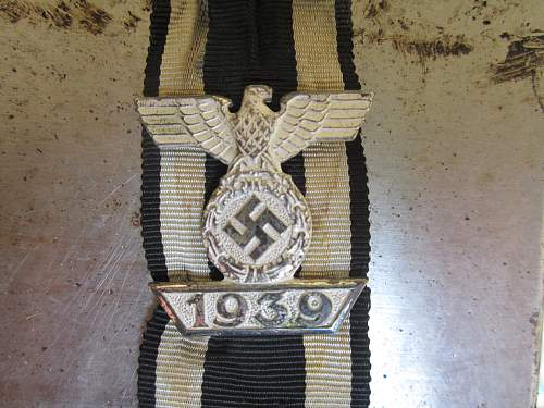 1939 Spange zum Eisernen Kreuzes 2er Klasse 1914 - 1939 Clasp to the Iron Cross 2nd Class 1914.