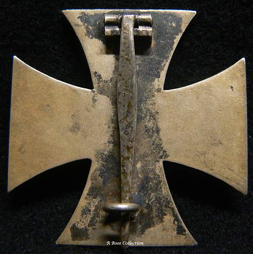 Eisernes Kreuz 1. Klasse, early unmarked K&amp;Q