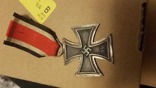 original Eisernes Kreuz 2. Klasse?