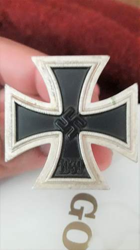 Eisernes Kreuz 1. Klasse Marked &quot;113&quot; (Aurich)