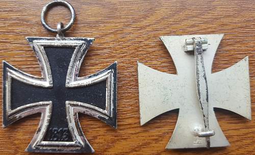 Pictures of my Eisernes Kreuz 1. &amp; 2. Klasse, 1st &amp; 2nd Class Iron Crosses