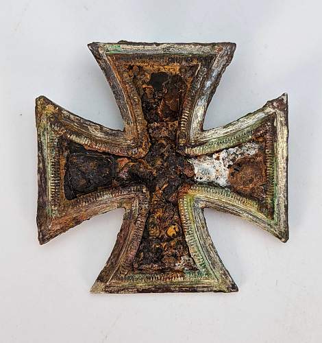 Relic Eisernes Kreuz 1. Klasse from a Friend