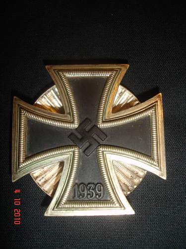 Eisernes Kreuz 1st Klasse.