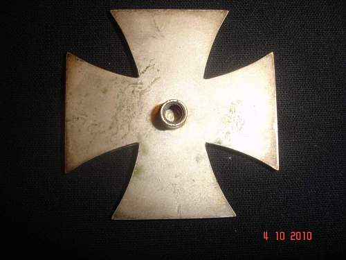 Eisernes Kreuz 1st Klasse.