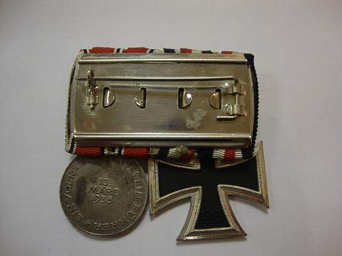 EK2 Medal bar