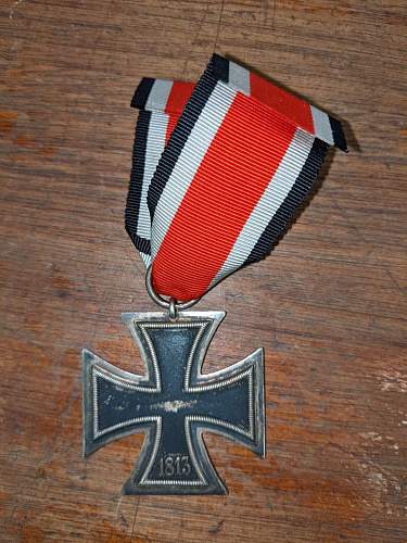 Eisernes Kreuz 2. Klasse Unmarked Original?