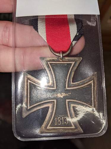 Eisernes Kreuz 2. Klasse Unmarked Original?