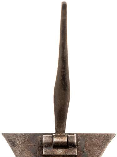 Eisernes Kreuz 1. Klasse, engraved, without manufacturer's mark