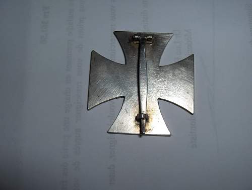 Eisernes Kreuz I. klasse with case - but no serial