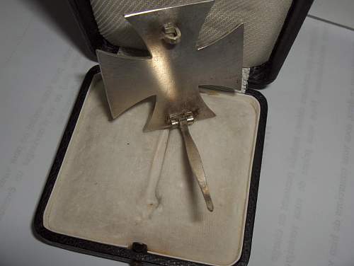 Eisernes Kreuz I. klasse with case - but no serial