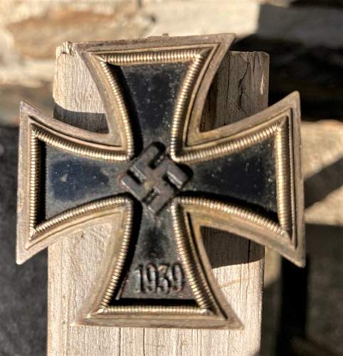 Eisernes Kreuz 1. Klasse unmarked