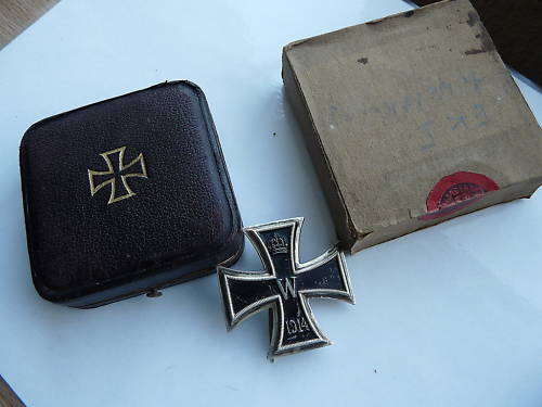 Eisernes Kreuz I. klasse with case - but no serial