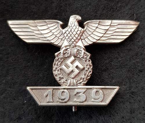 1939 Spange zum Eisernen Kreuzes 1er Klasse assistance