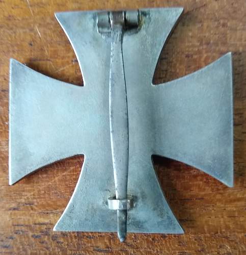 Souval Eisernes Kreuz 1. Klasse wartime?