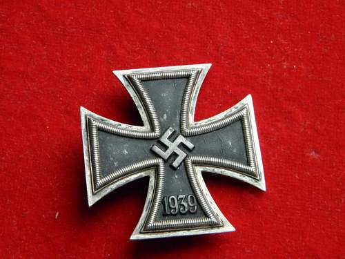 Eisernes Kreuz 1. Klasse Klein und Quenzer 65