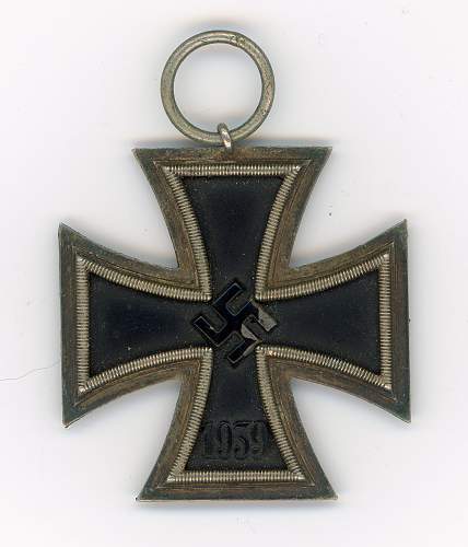 Eisernes Kreuz 2.Klasse, so called &quot;Straight Arm&quot;