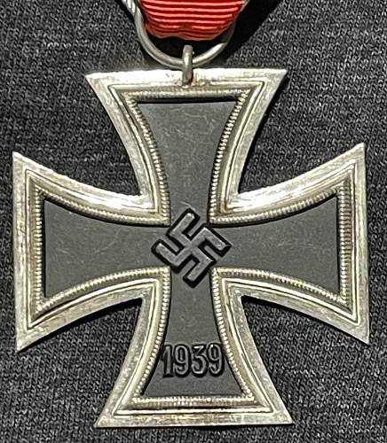 1939 Eisernes Kreuz 2. Klasse Freidrich Linden nonmagnetic Schinkelform