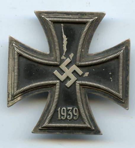 Eisernes kreuz 1. klasse 1939 - Friedrich Orth
