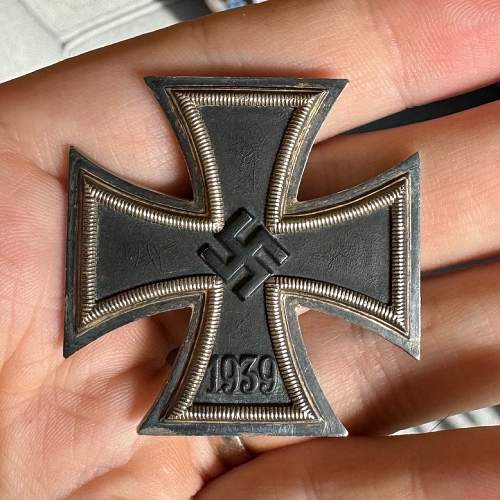 Eisernes Kreuz 1.Klasse 1939 - Klein u. Quenzer