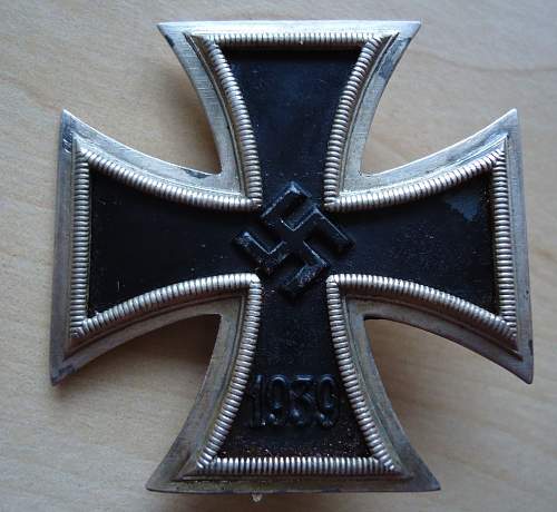 Real or Fake German Eisernes Kreuz 1st Klasse.