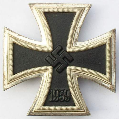 B.H. Mayer Eisernes Kreuz 1 Klasse.