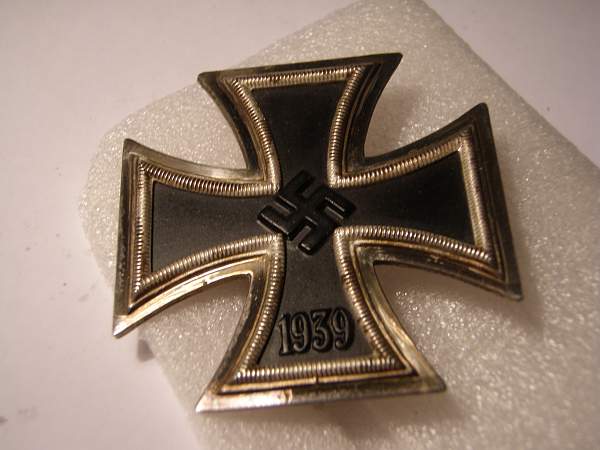 Eisernes Kreuz 1 klasse.