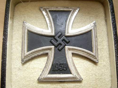 Iron Cross first class with box