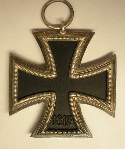 Eisernes Kreuz 2. Klasse, '1' marked, with packet