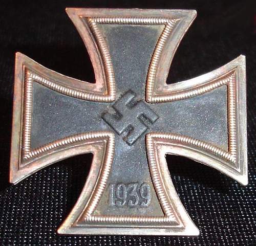 Is this Iron cross 1st class repro/fake