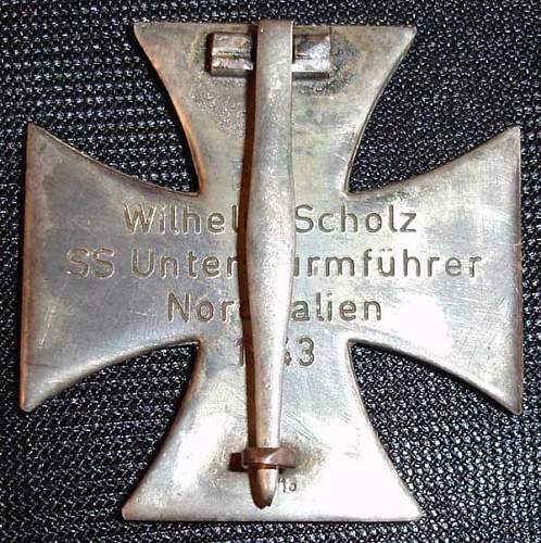 Is this Iron cross 1st class repro/fake