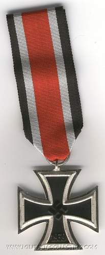 1939 Eisernes Kreuz EKII Unissued Mint