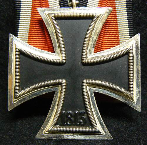 Eisernes Kreuz 2. Klasse, Parade mount
