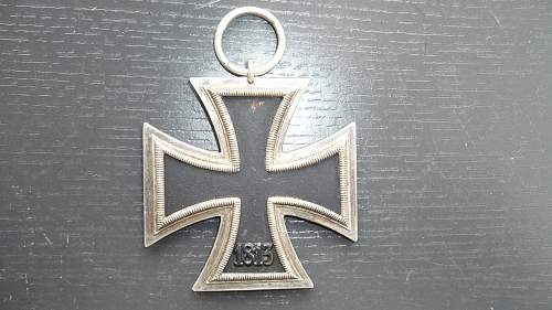 Unmarked Iron cross