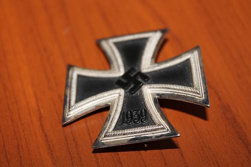 Eisernes Kreuz 1. Klasse marked 26