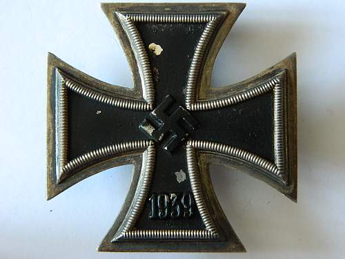 Eisernes Kreuz 1. Klasse, maker?